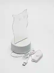 Медный 3d Светильник, ночник, LED, USB, подарок на 8 марта