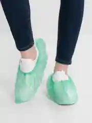 Зеленый бахилы разные цвета