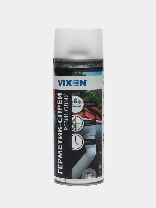 VIXEN Герметик-спрей резиновый, жидкая резина, прозрачный, 520 мл