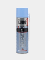 KUDO HOME 20+ пена монтажная, бытовая, всесезонная, 650 мл