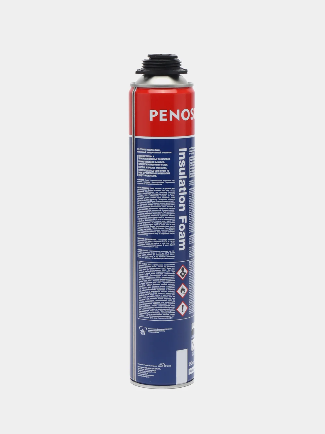 PENOSIL Premium Insulation Foam, напыляемый полиуретановый утеплитель, 890 мл