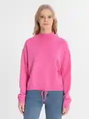 Розовый кофта женская, свитшот укороченный лёгкий