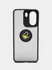 Противоударный чехол с кольцом для Redmi 13C, Poco C65,  редми 13с, поко с65
