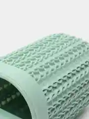 Бирюзовый стакан для зубных щеток / подставка ВЯЗАНИЕ IDEA