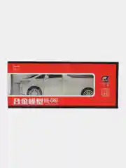 Белый коллекционная машина модель Toyota Alphard (Альфард), 20 см, 1:24