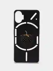Разноцветный силиконовый чехол на Nothing Phone 1 / Нотинг Фон 1 прозрачный, с рисунком, защита камеры