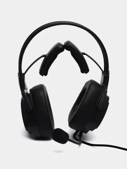 Желтый наушники игровые компьютерные A4Tech Bloody G575, с микрофоном