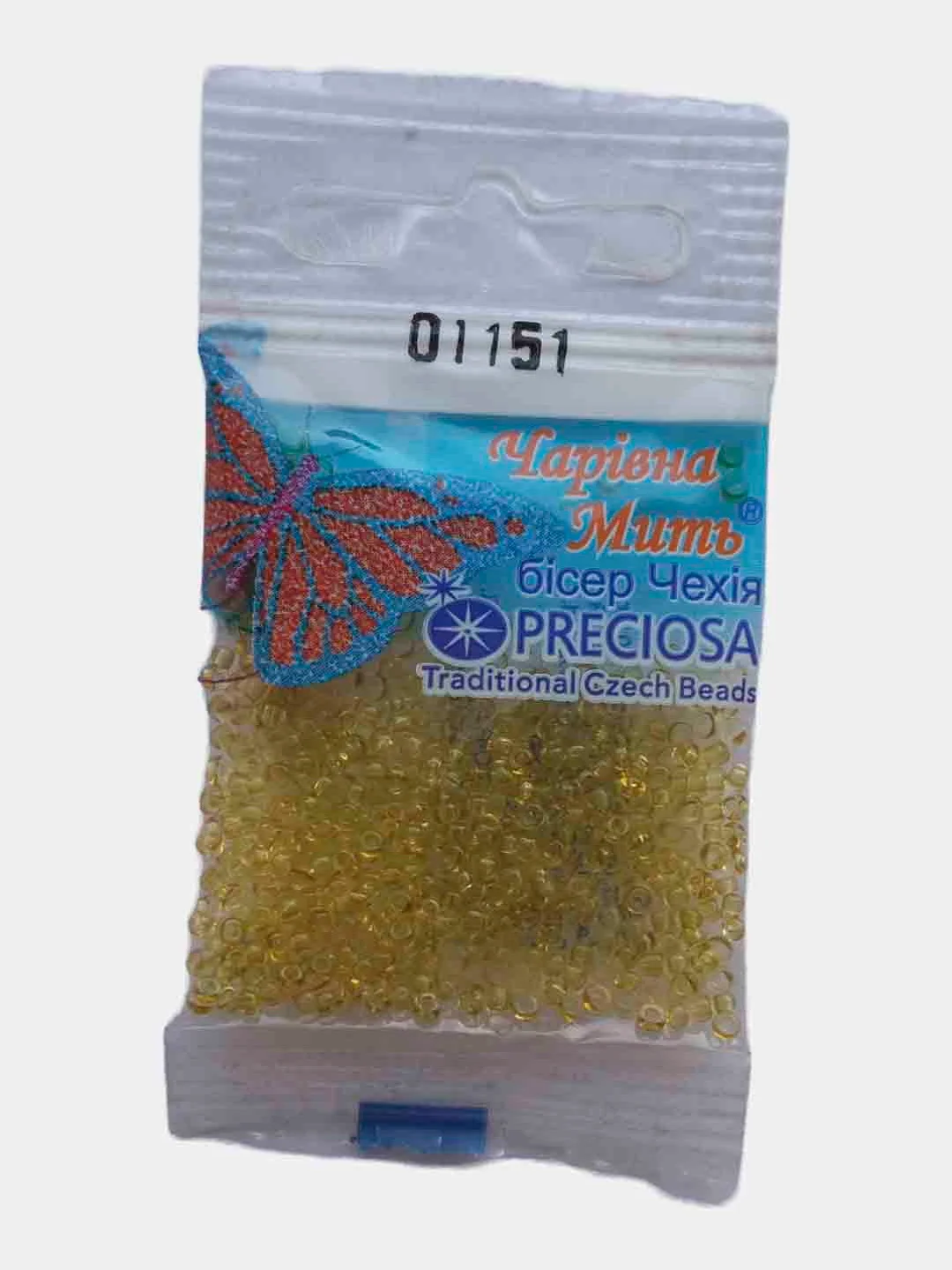 Бисер чешский 10/0 Preciosa Бисер Чехия 5г
