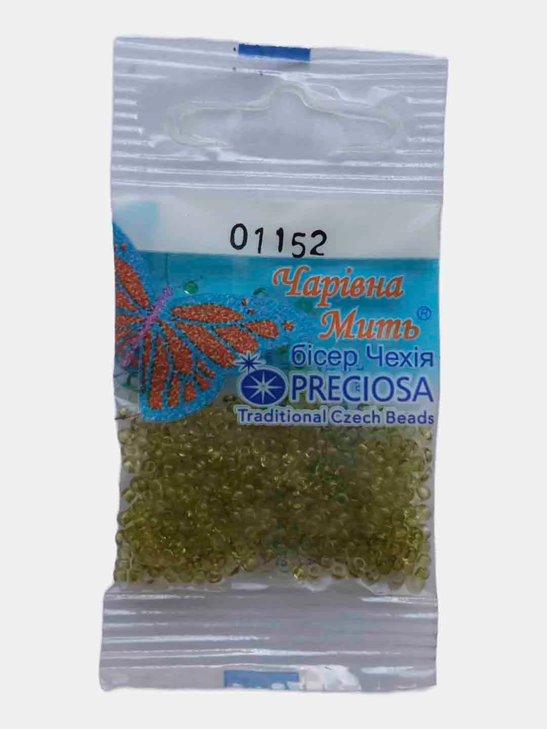 Бисер чешский 10/0 Preciosa Бисер Чехия 5г