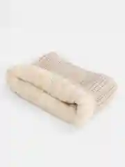 Бежевый манишка зимняя женская мужская детская