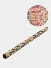 Бумага упаковочная новогодняя подарочная "Follow your dream"