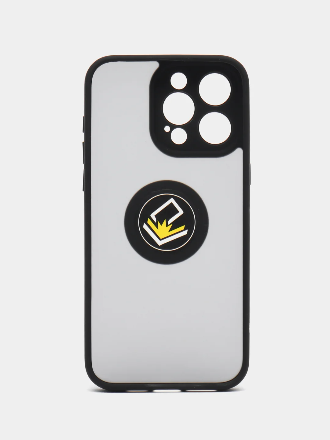 Чехол противоударный для iPhone 15 PRO MAX с магнитом и кольцом