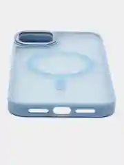 Синий меланж чехол для iPhone 16 Pro, 16, 12, 13, 15 Pro Max, 11, 14 Pro Max, iphone 14, противоударный