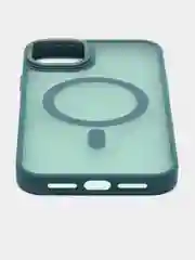 Тёмно-зелёный чехол для iPhone 16 Pro, 16, 12, 13, 15 Pro Max, 11, 14 Pro Max, iphone 14, противоударный