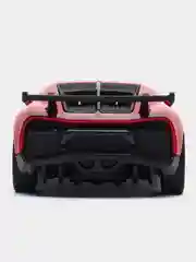 Красный металлическая коллекционная машинка Bugatti Chiron