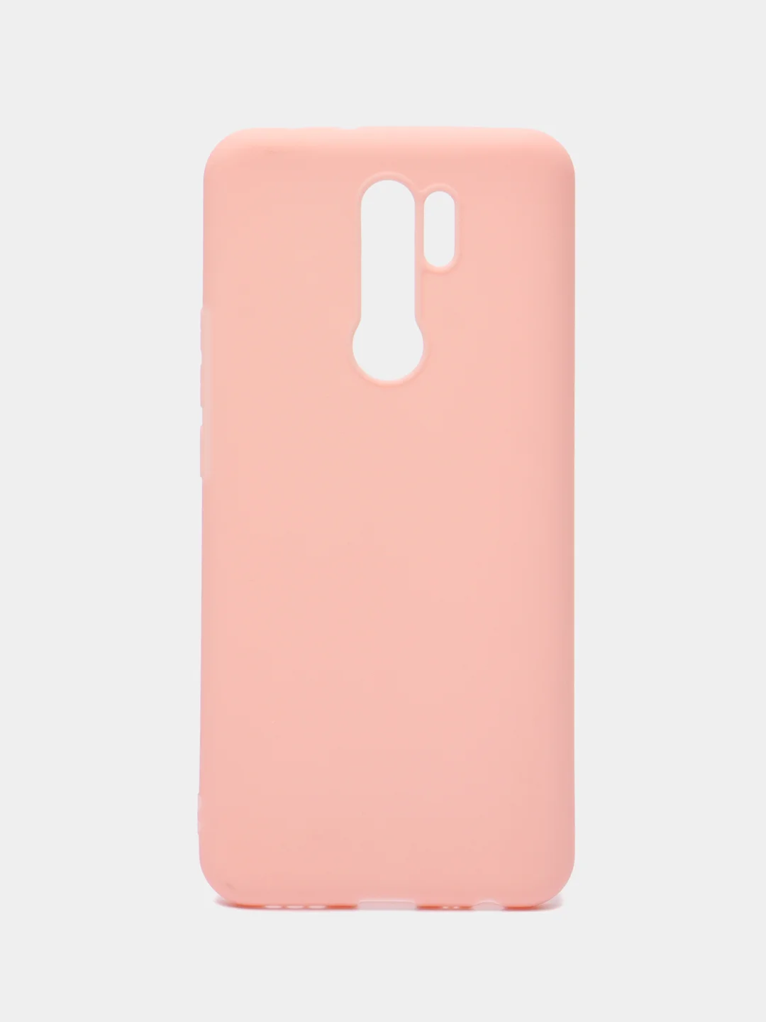 Пудровый xiaomi Redmi 9, Сяоми Редми 9 чехол силиконовый цветной матовый