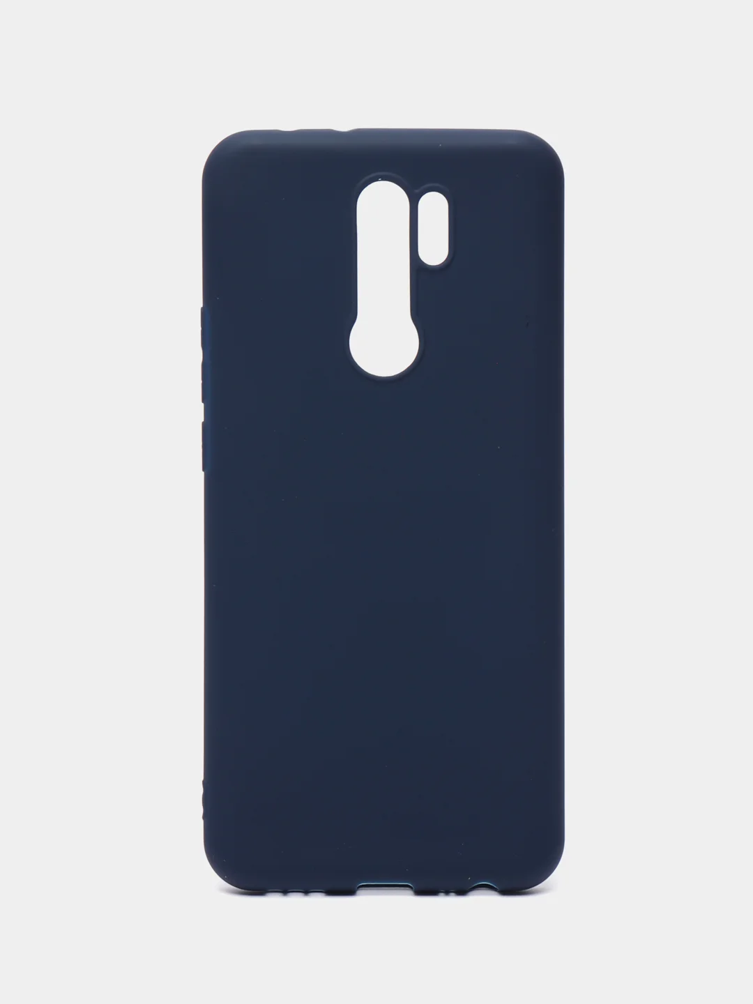 Синий меланж xiaomi Redmi 9, Сяоми Редми 9 чехол силиконовый цветной матовый