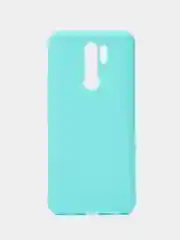 Тёмно-бирюзовый xiaomi Redmi 9, Сяоми Редми 9 чехол силиконовый цветной матовый