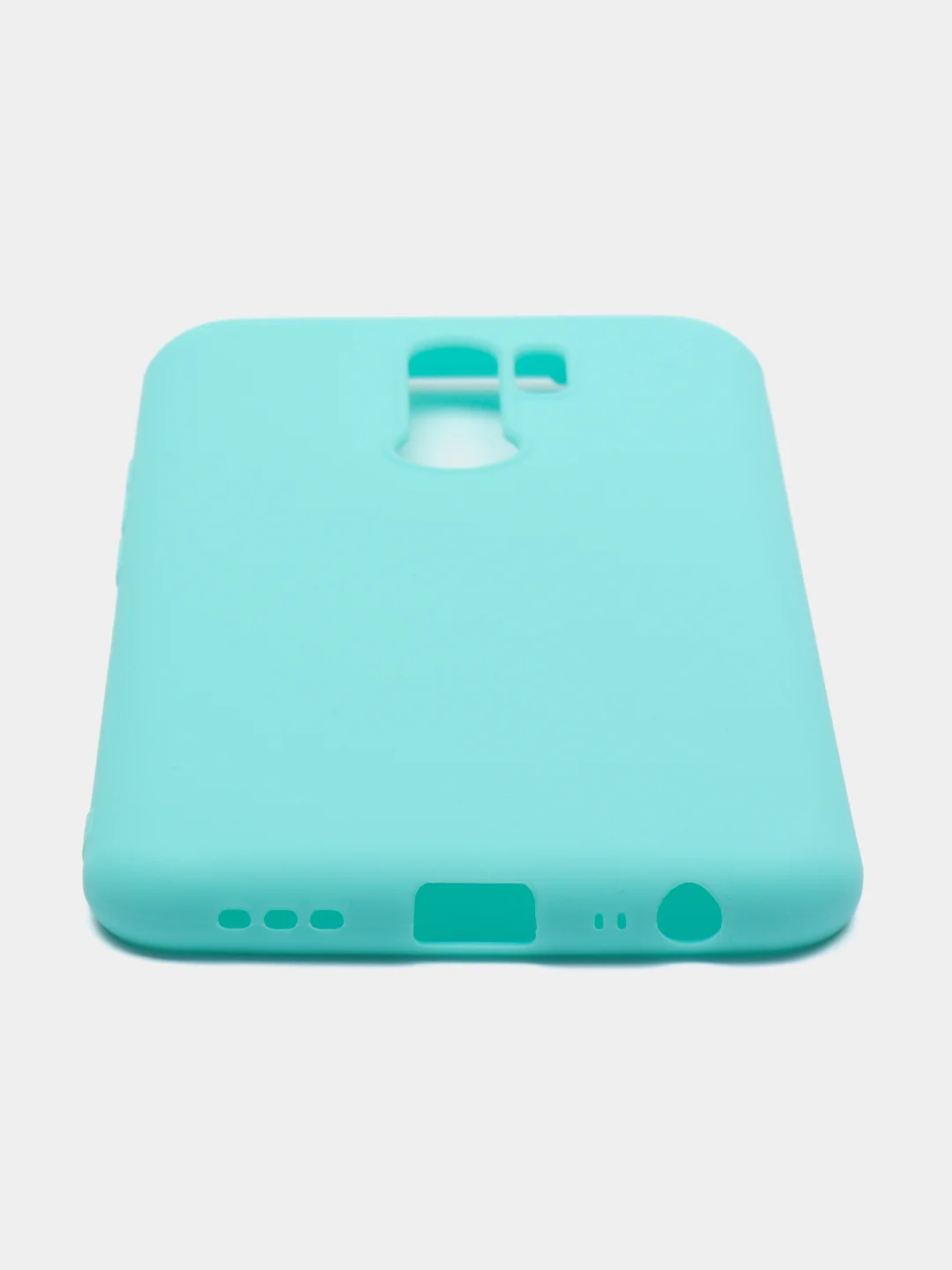 Тёмно-бирюзовый xiaomi Redmi 9, Сяоми Редми 9 чехол силиконовый цветной матовый