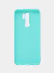 Тёмно-бирюзовый xiaomi Redmi 9, Сяоми Редми 9 чехол силиконовый цветной матовый