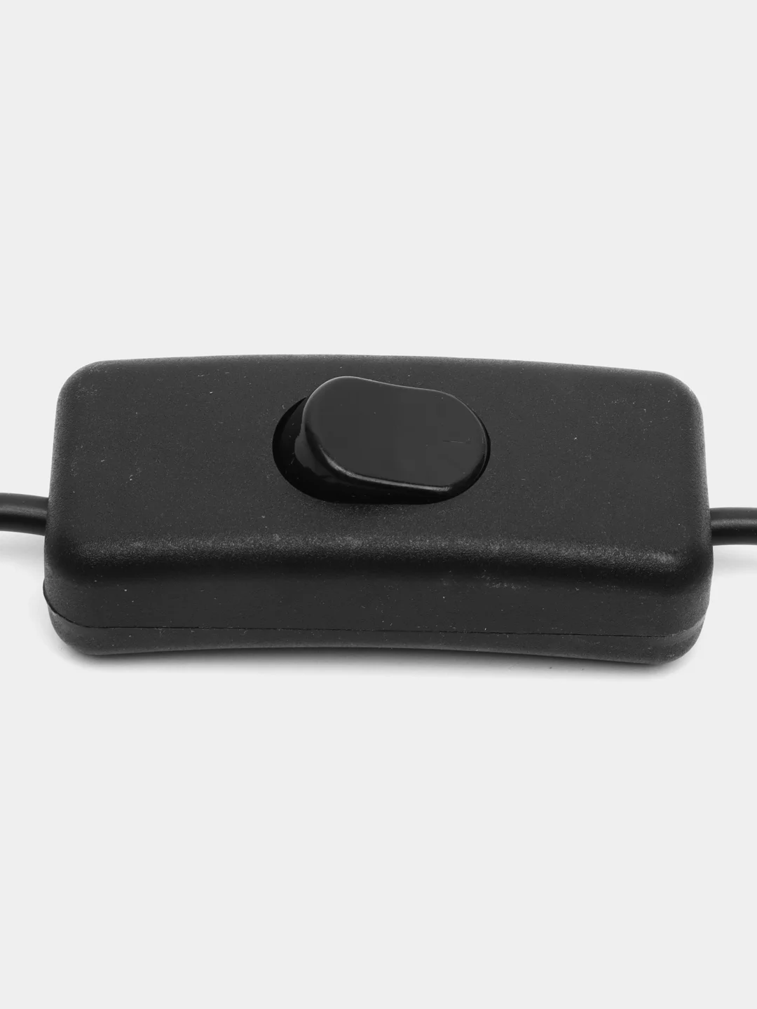 Белый кабель удлинитель USB с выключателем, 2 А, 0.3 м