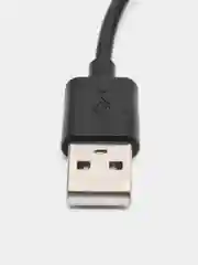 Белый кабель удлинитель USB с выключателем, 2 А, 0.3 м
