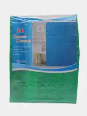 Лайм штора для ванной комнаты 3D