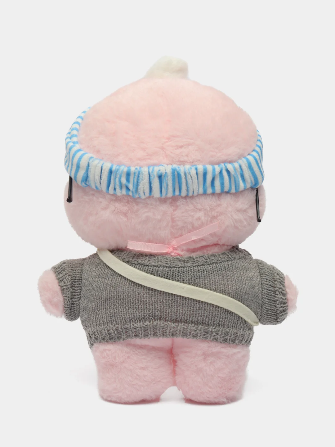 Розовый мягкая утиная игрушка Mimis Lalafanfan, с розовыми щёчками