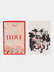 Бордовый карточки kpop, 55 штуки, карточки K-POP, коллекционные, (G)I-DLE