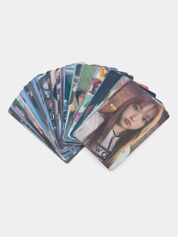 Карточки женской kpop группы NewJeans, 55 штук