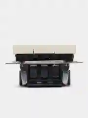 Выключатель трехклавишный слоновая кость Werkel  WL03-SW-3G-ivory W1130003