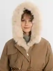 Песочный хаки парка женская, пуховик женский, куртка зимняя женская
