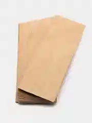 Пакет бумажный фасовочный, крафт, V-образное дно 30 х 10 х 5 см (100шт)