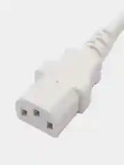 Кабель питания Cablexpert PC-186W-VDE, Schuko - C13, VDE, 10 А, 1.8 м, белый