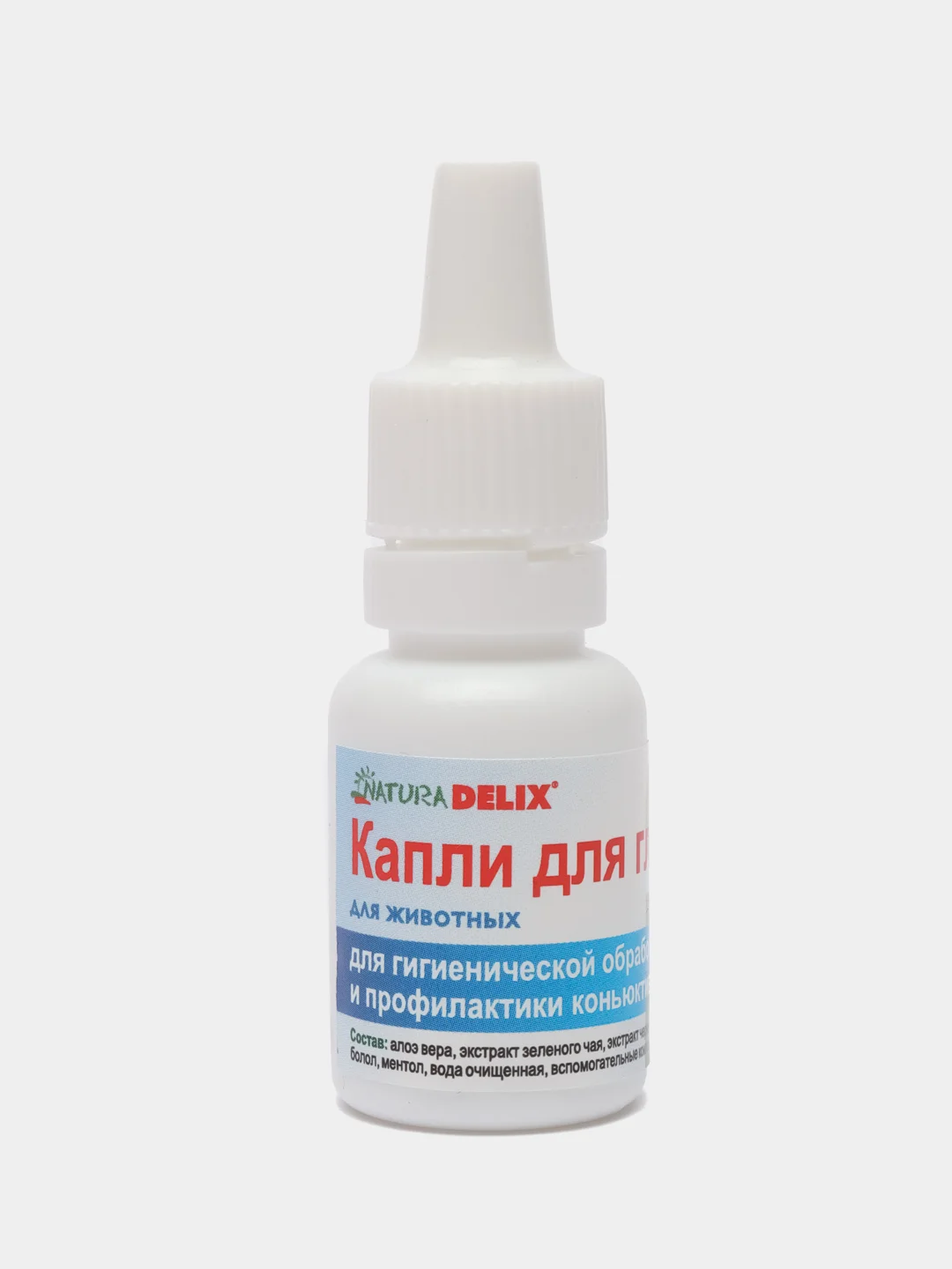 Капли глазные для собак и кошек Natura Delix BIO, капли для глаз