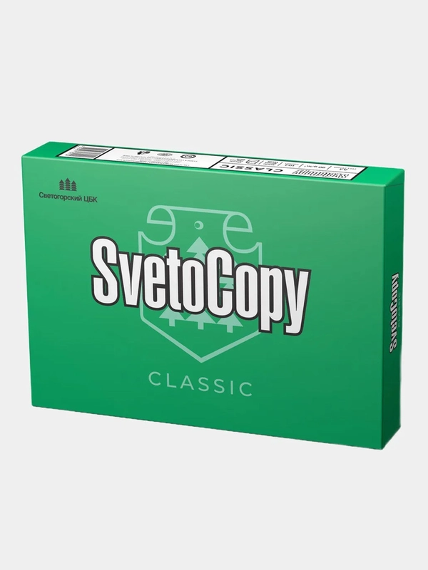 Офисная бумага А4 Svetocopy Classic для печати для принтера  100, 500 листов