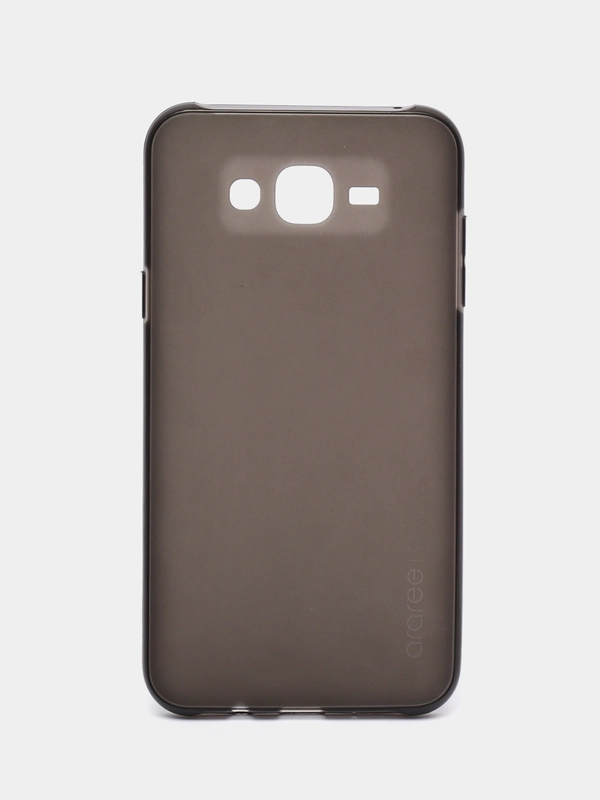 Матовый чёрный чехол для Samsung J7 Neo,J7 Core
