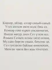 Открытка - гигант на татарском языке "С юбилеем 55 лет" А4