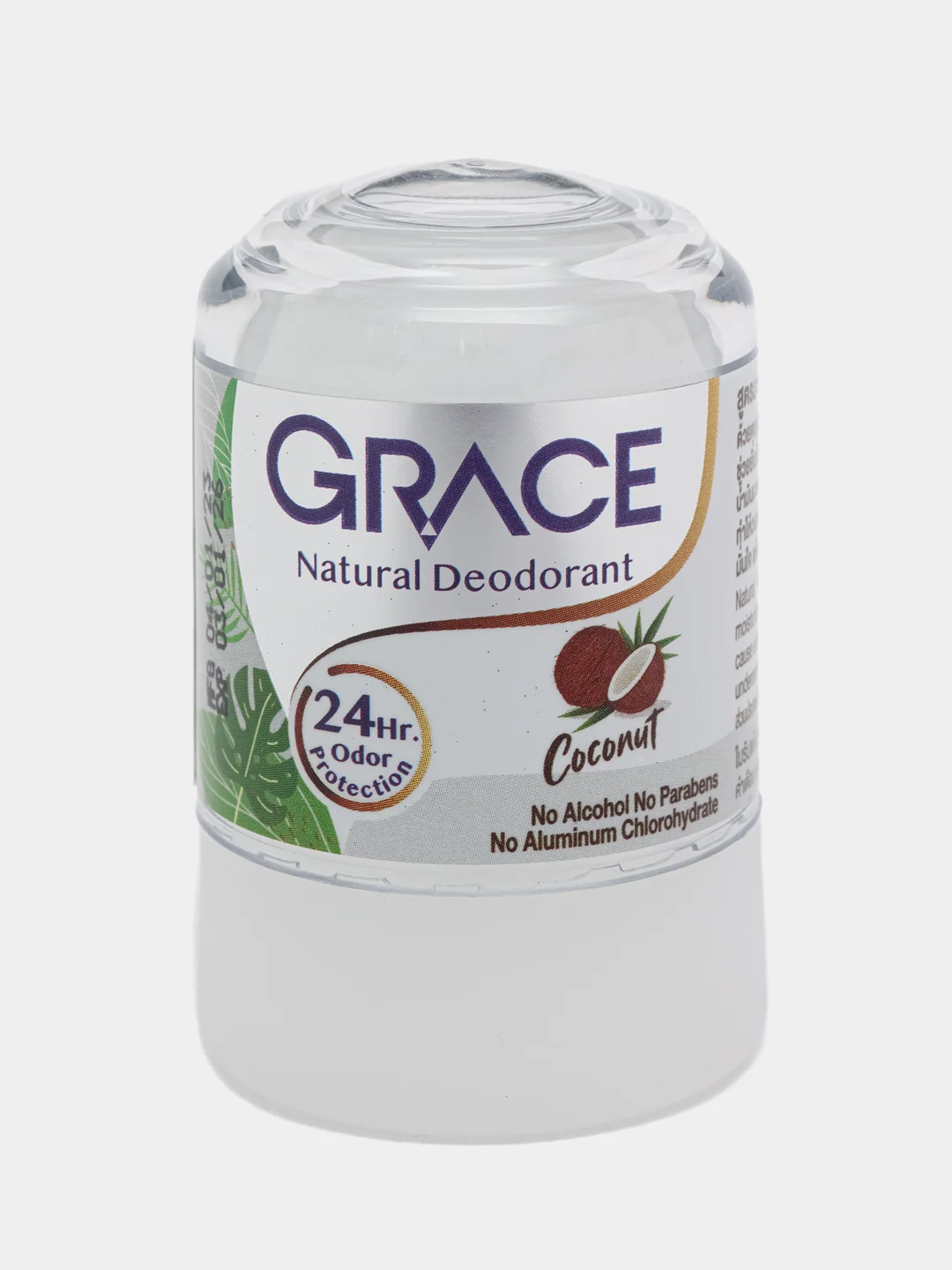 Натуральный кристаллический дезодорант GRACE(минеральный) 50 гр/ Тайская косметика