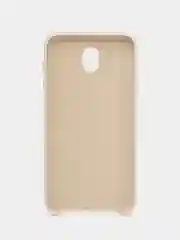 Кремовый чехол силикон ковер для Samsung J7 2017