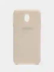 Кремовый чехол силикон ковер для Samsung J7 2017