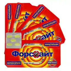 Оранжевый средство от тараканов "Форссайт", клеевая ловушка-домик