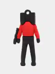 Алый игрушка Скибиди туалет / Фигурка SKIBIDI TOILETS брелок
