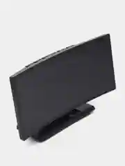 Черный настольные LED-цифровые часы, будильник, термометр