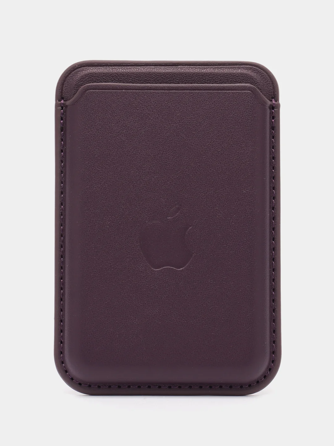 Бордовый картхолдер MagSafe для iPhone / Айфон