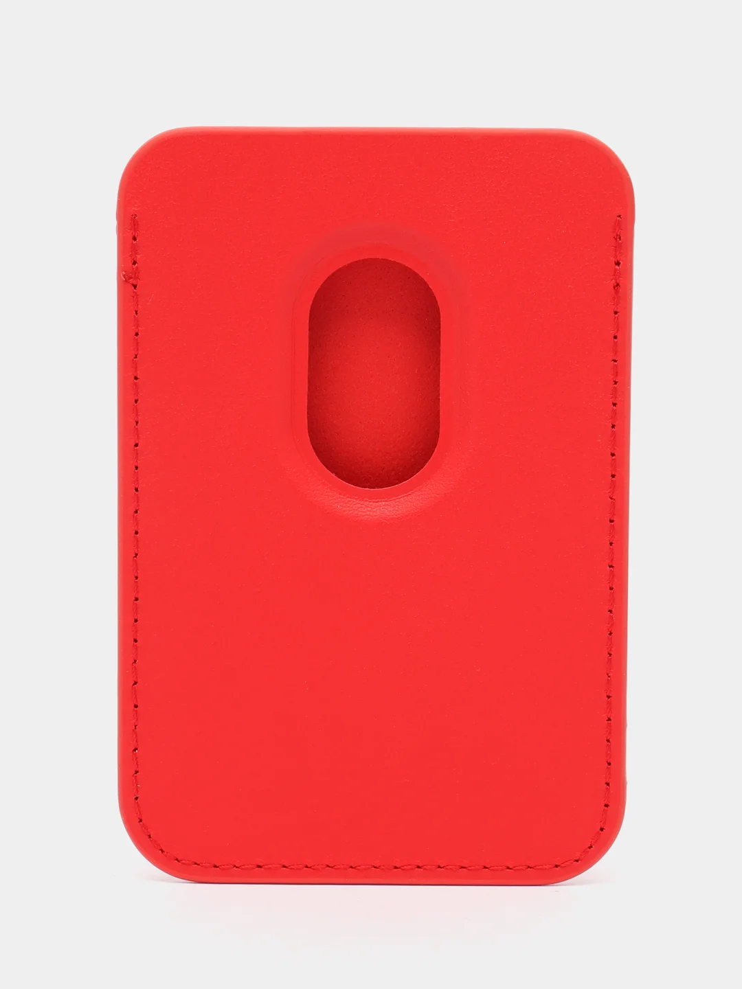 Красный картхолдер MagSafe для iPhone / Айфон