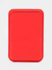 Красный картхолдер MagSafe для iPhone / Айфон