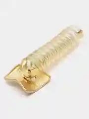Желтый заколка для волос, пружинка