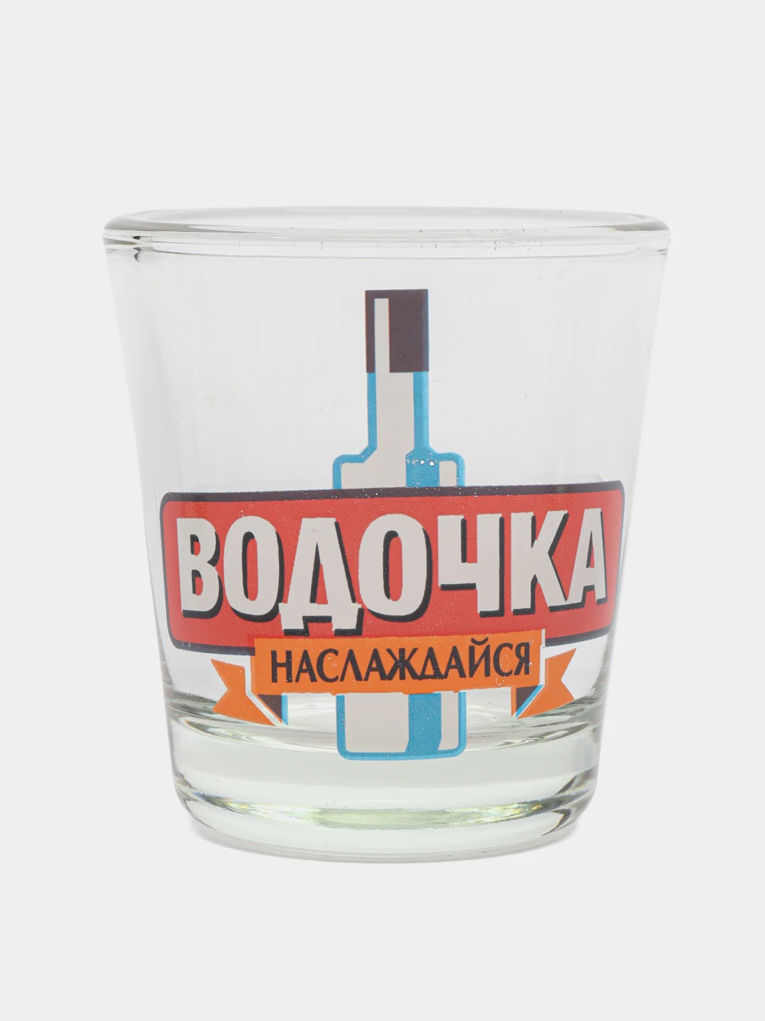 Синий набор стопок, 6 штук