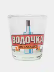 Синий набор стопок, 6 штук